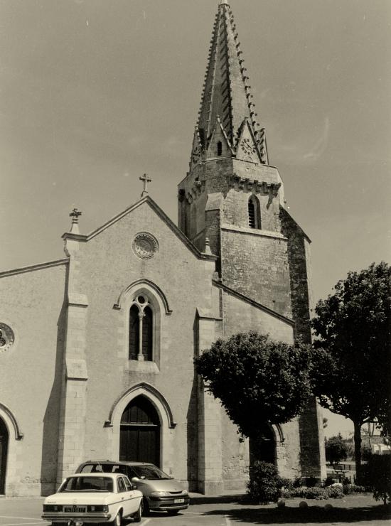 Sainte-Marie-de-Ré, l'église.